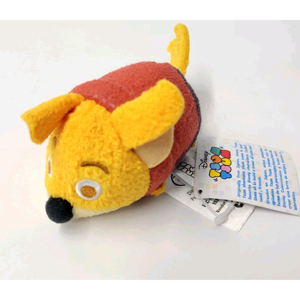 New Disney Tsum Tsum Nick Wilde Zootopia 3.5” Mini Plush Fox Toy Cartoon Collect